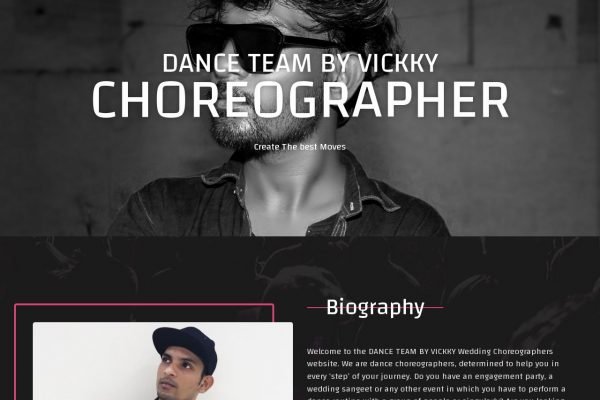 DANCE TEAM BY VIKKY – Dance Website