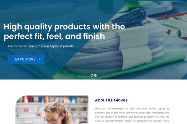 KE Gloves – Informative Website