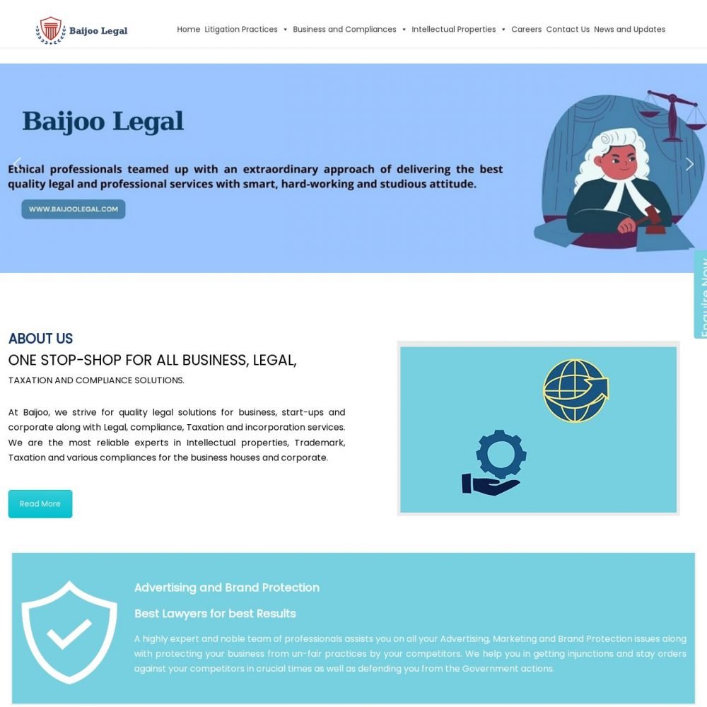 Baijoo – Legal Website