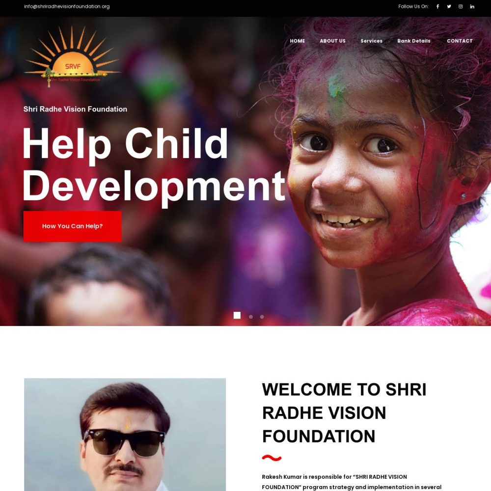 Shri Radhe Vision Foundation