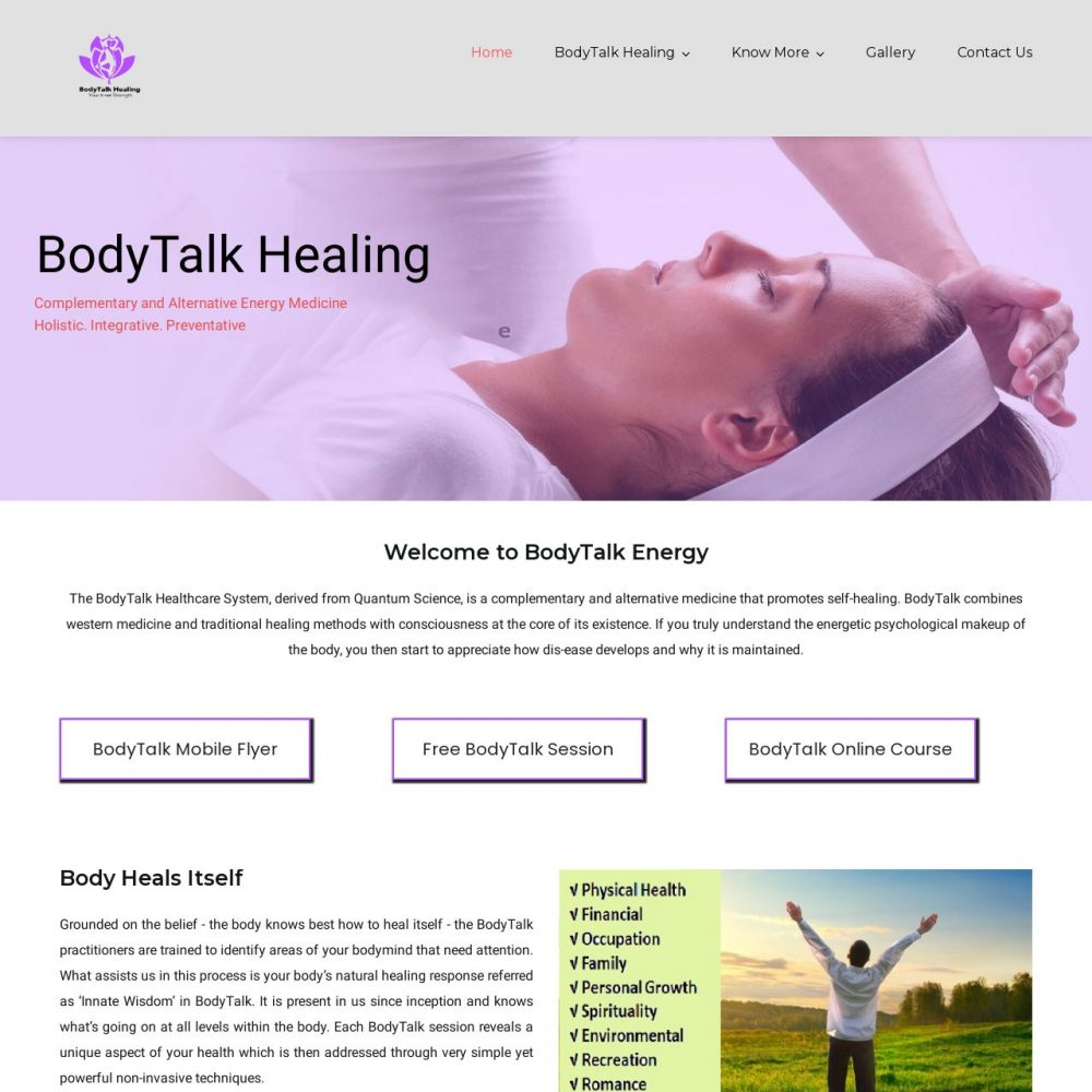 Body Talk Energy