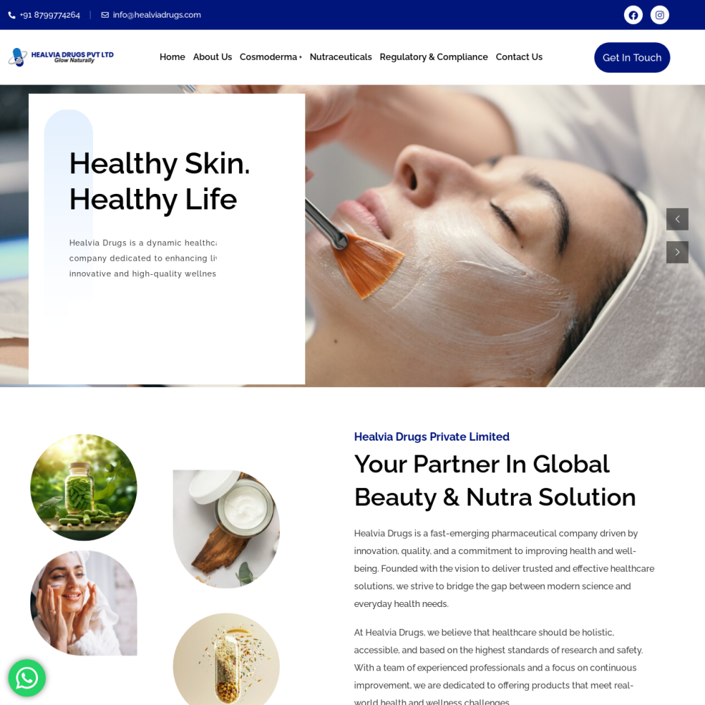 Healvia Drugs Pvt. Ltd.