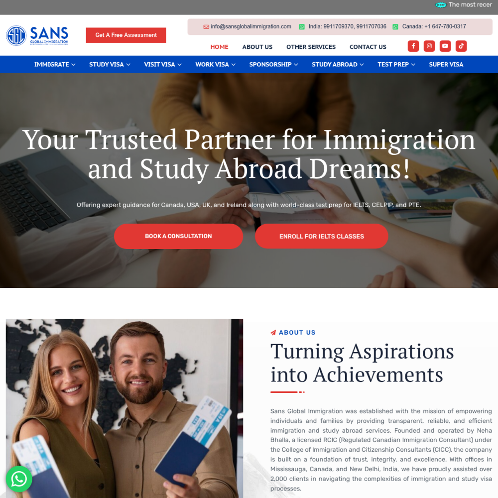 Sans Global Immigration