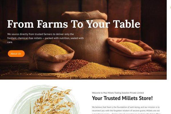 Max Millets Trading Solutions Private Limited