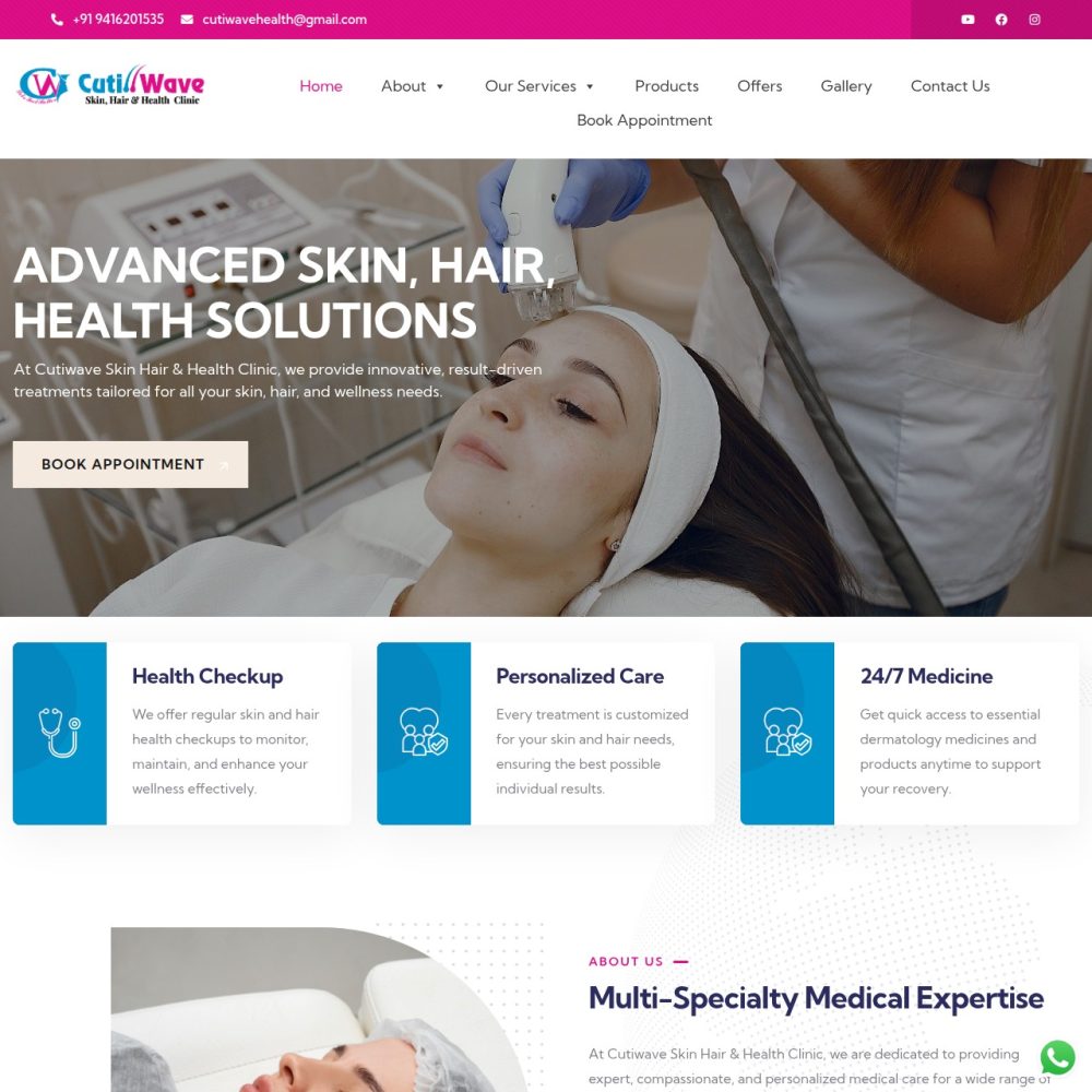 Cutiwave Skin Hair & Health Clinic