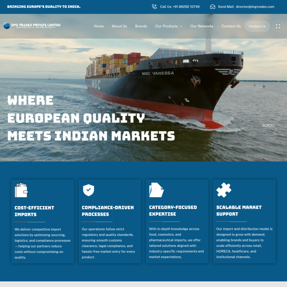 DVG Tradex Private Limited