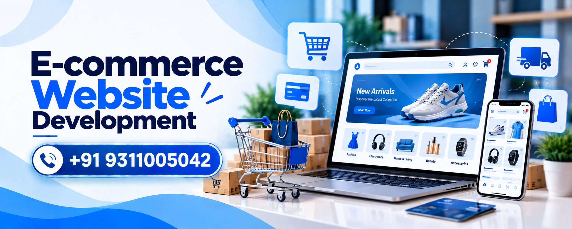 E-commerce Website Development banner